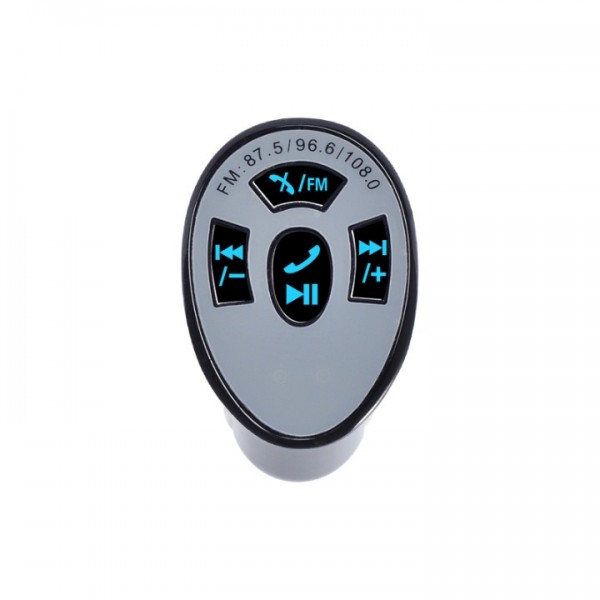 Elobeth LB108 HiFi Wireless Bluetooth 3.0 A2DP 3.5mm Car AUX Stereo Audio Receiver Adapter Hands-free USB Charger